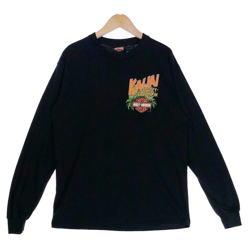 古着 HARLEY-DAVIDSON 袖プリントロンT | Flamingo Online 古着屋