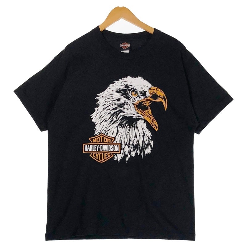 HARLEY-DAVIDSON イーグルプリント ナイアガラ プリントTシャツ