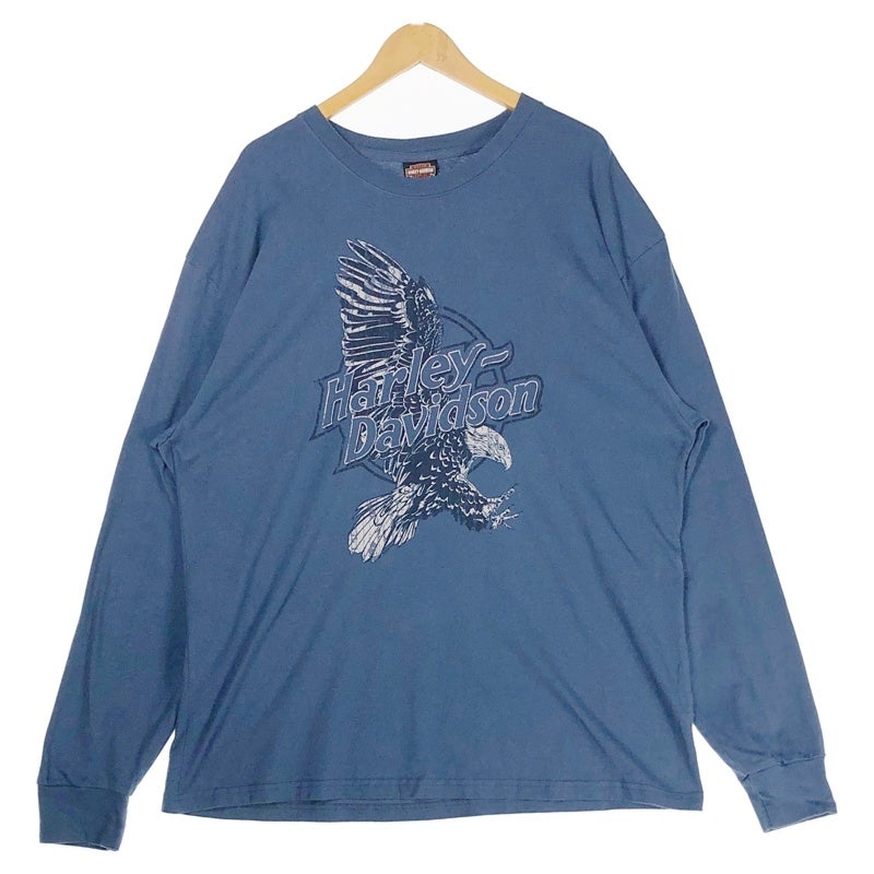 古着 USA製 HARLEY-DAVIDSON 袖プリント ロンT | Flamingo Online 古着