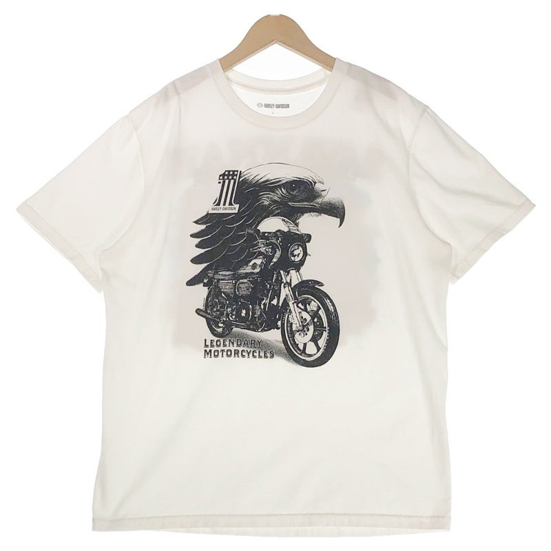 Harley-Davidson Savannah Tシャツ XL HARLEY-DAVIDSON イーグル Savannah バックプリントTシャツ | Flamingo