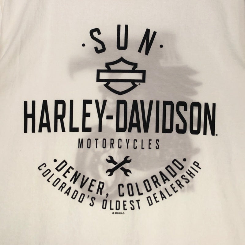 HARLEY-DAVIDSON イーグルプリント コロラド州 ディーラー Tシャツ