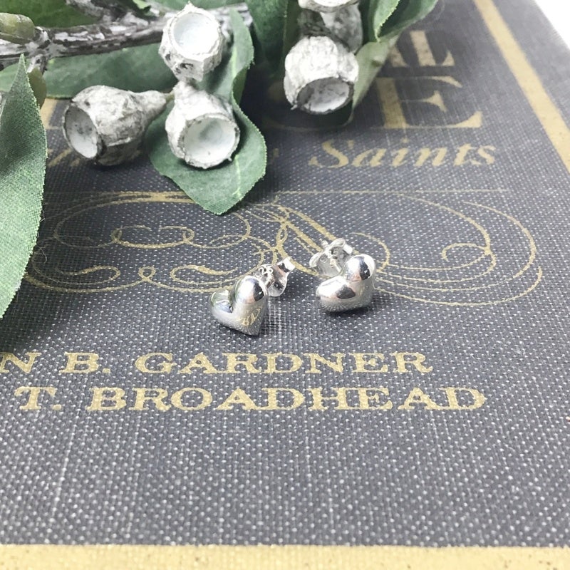 silver925 ハートモチーフ ミニピアス | Flamingo Online 古着屋