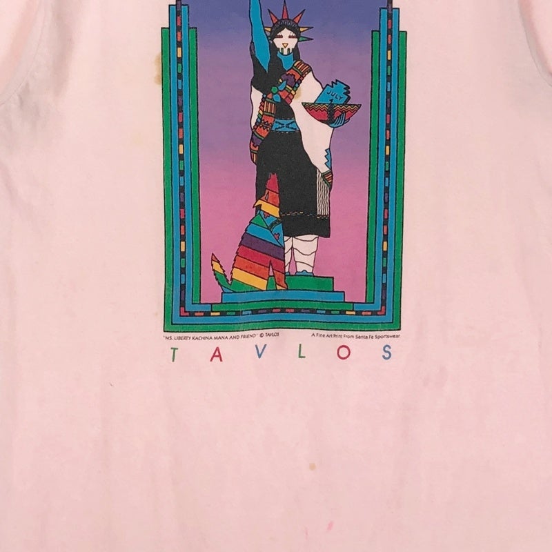 古着 90s USA製 TAVLOS アートTシャツ | Flamingo Online 古着屋
