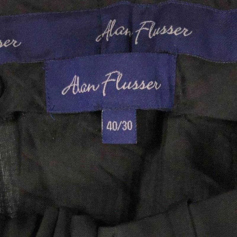 古着 Alan Flusser タック入り カスタム スラックス | Flamingo Online