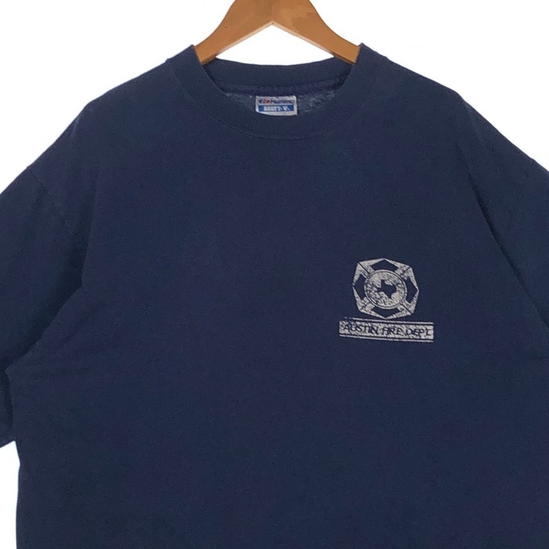 古着 90s Hanes USA製 AustinFireDept プリントTシャツ | Flamingo