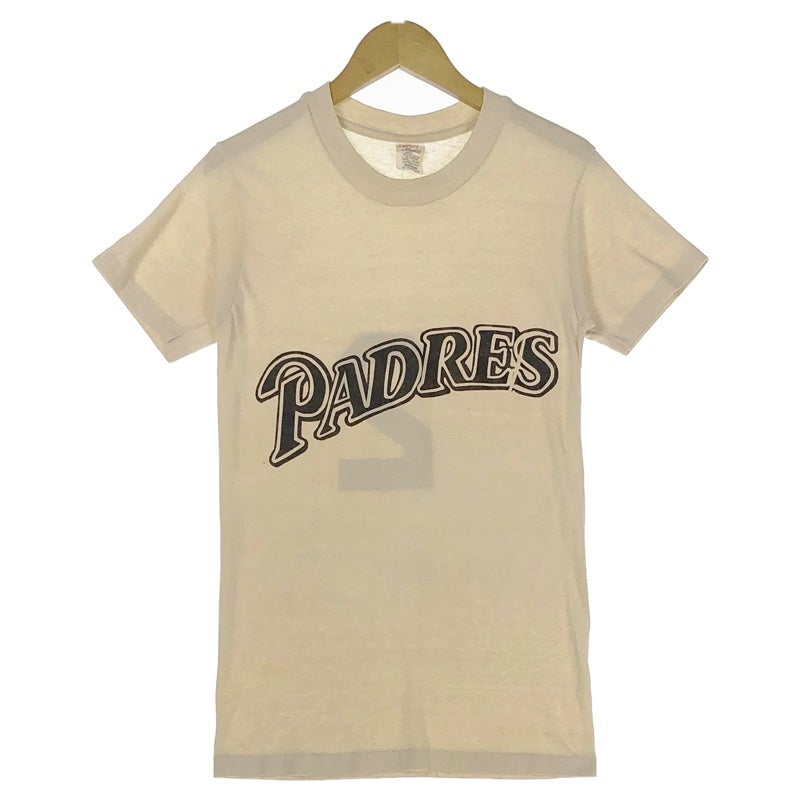 古着 70s Stedman USA製 PADRES ナンバリング プリントTシャツ
