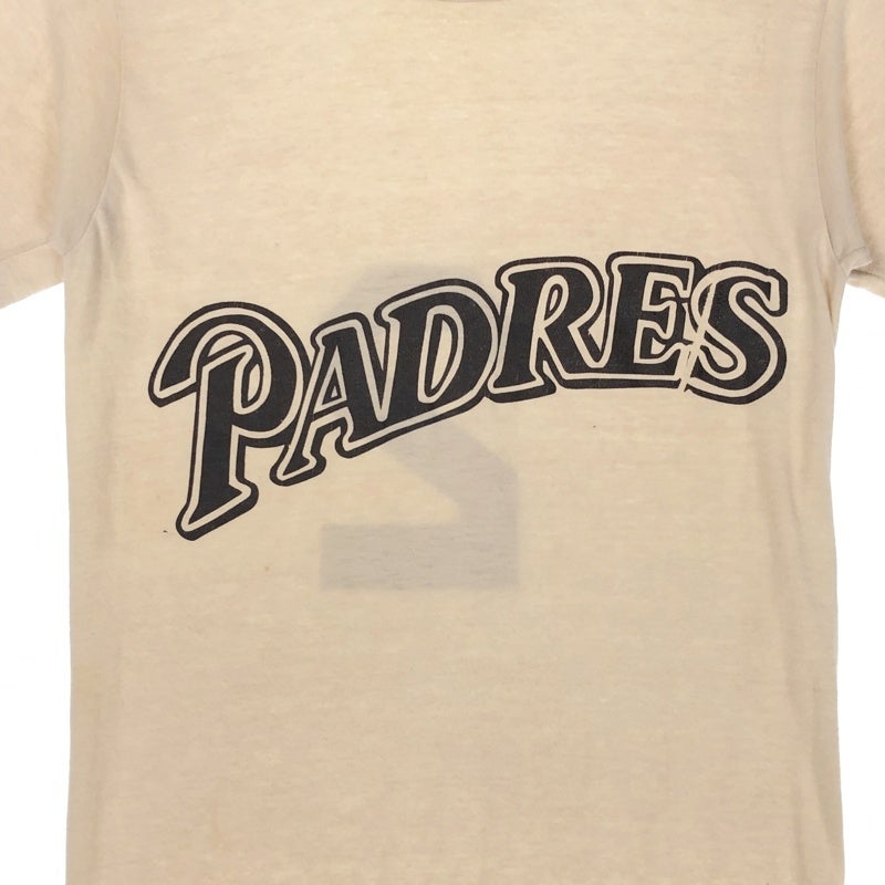 古着 70s Stedman USA製 PADRES ナンバリング プリントTシャツ