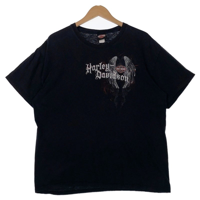 古着 HARLEY-DAVIDSON 胸ポケット BikerBods ディーラー Tシャツ