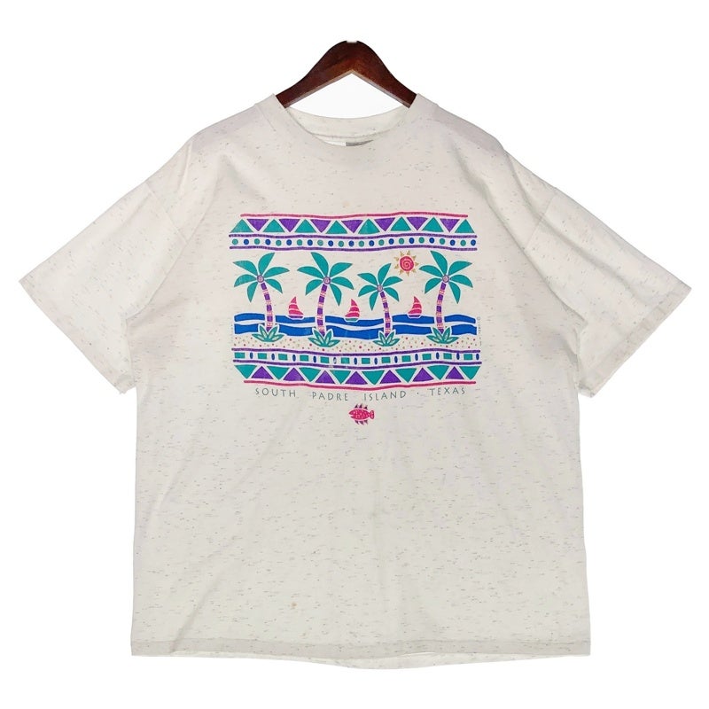 古着 90s ONEITA POWER-T USA製 SouthPadreIsland リゾートスーベニア