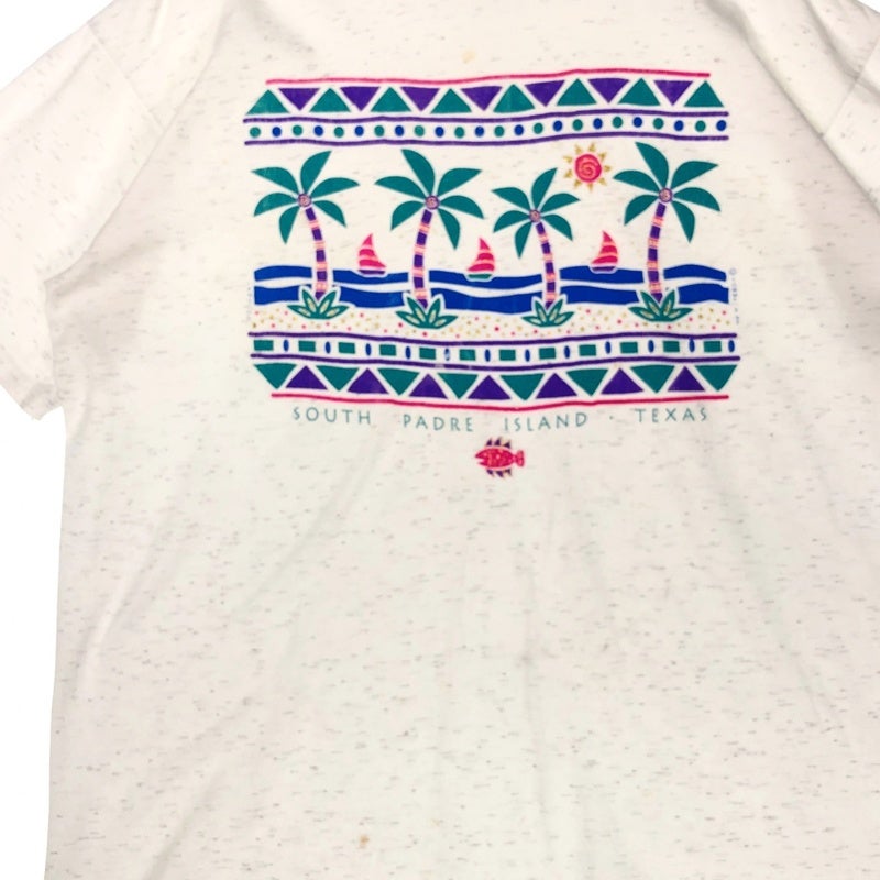 古着 90s ONEITA POWER-T USA製 SouthPadreIsland リゾートスーベニア