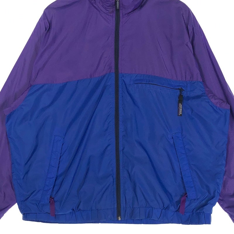 古着 90s patagonia バイカラー ナイロン シェルジャケット | Flamingo