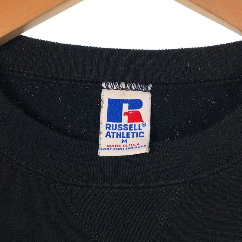 古着 90s USA製 RUSSELL SAINTS チームロゴプリント スウェット