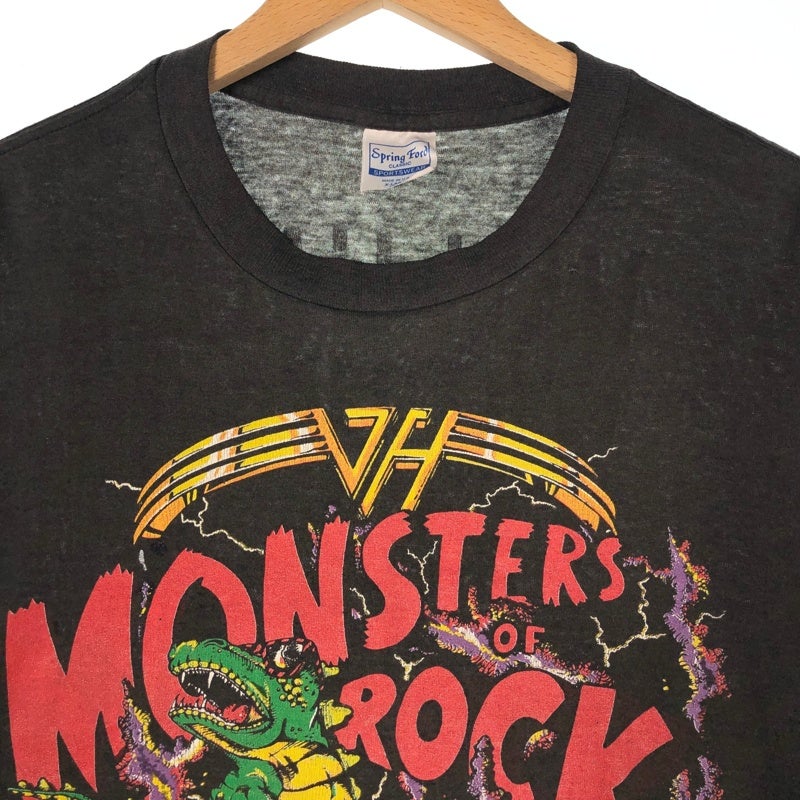 古着 80s USA製 VanHalen MonstersofRock バンドTシャツ | Flamingo