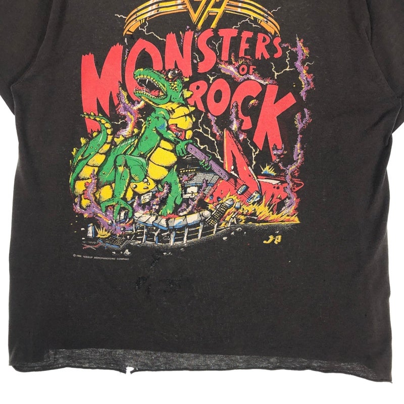 古着 80s USA製 VanHalen MonstersofRock バンドTシャツ | Flamingo
