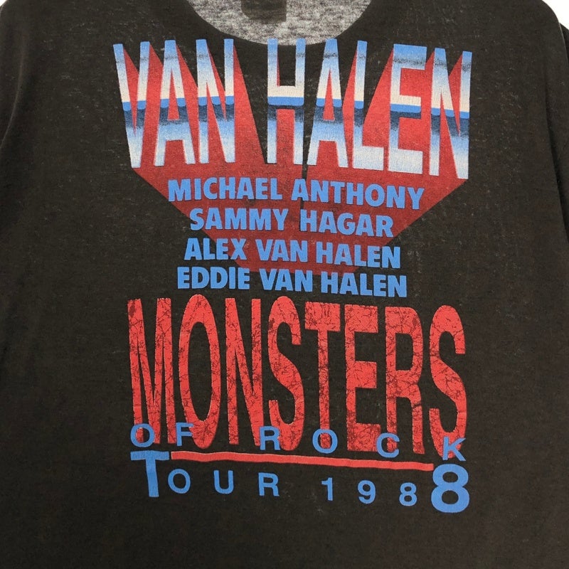 古着 80s USA製 VanHalen MonstersofRock バンドTシャツ | Flamingo