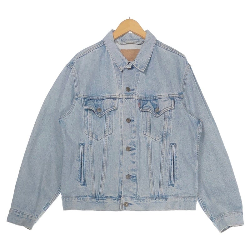 litmus ヴィンテージ ファー付きデニムジャケット ベスト セレクト 古着 古着 カナダ製 Levi's 75506 デニムジャケット | Flamingo Online 古着