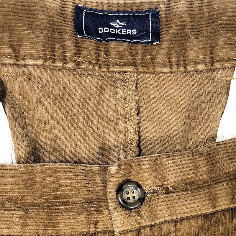 古着 DOCKERS ブラウンカラー コーデュロイ スラックス | Flamingo