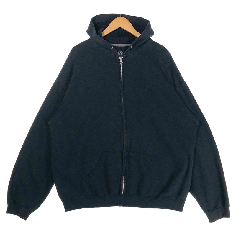 古着 Hanes オーバーサイズ ジップアップ スウェットパーカー