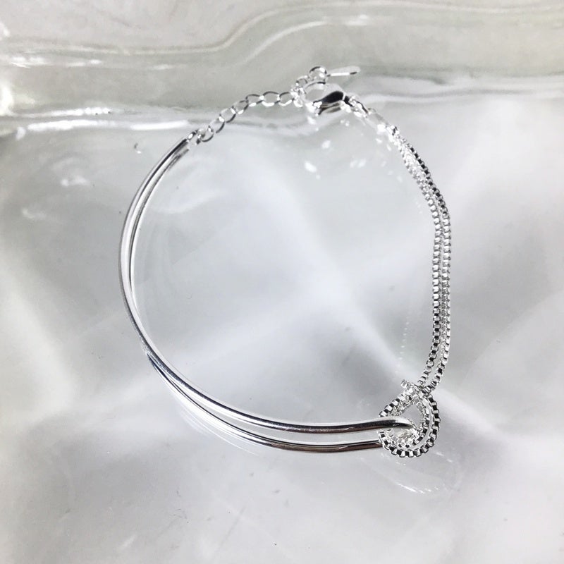 silver925 ダブルライン ベネチアン ブレスレット | Flamingo Online