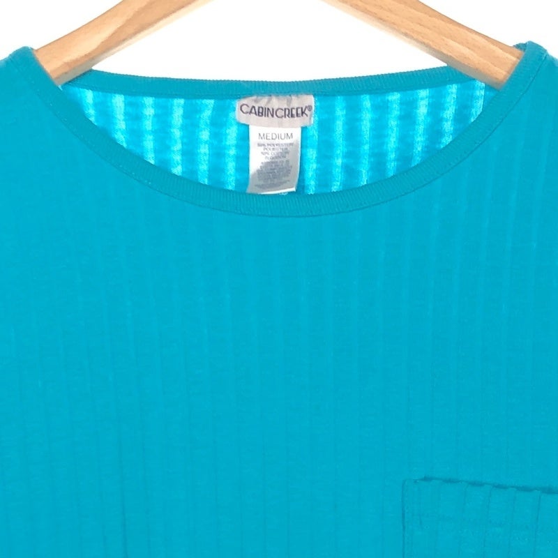 古着 CABINCREEK リブ編み ポケットTシャツ | Flamingo Online 古着屋