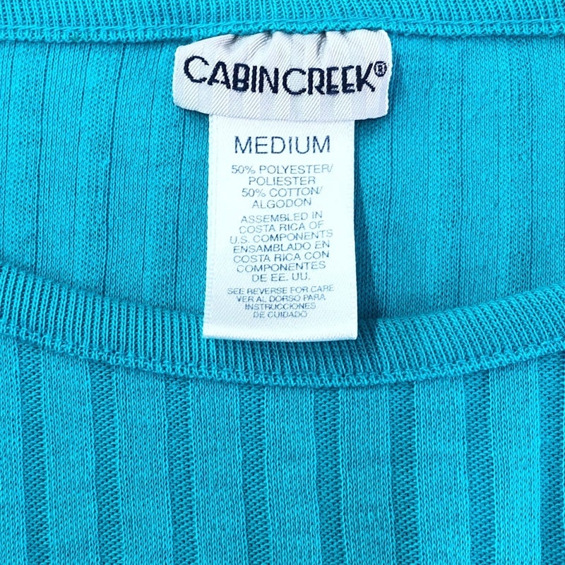 古着 CABINCREEK リブ編み ポケットTシャツ | Flamingo Online 古着屋