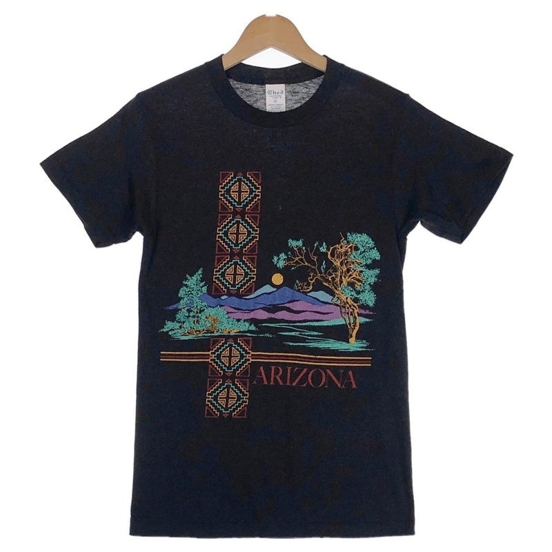 古着 80s USA製 ARIZONA ネイティブプリント Tシャツ | Flamingo