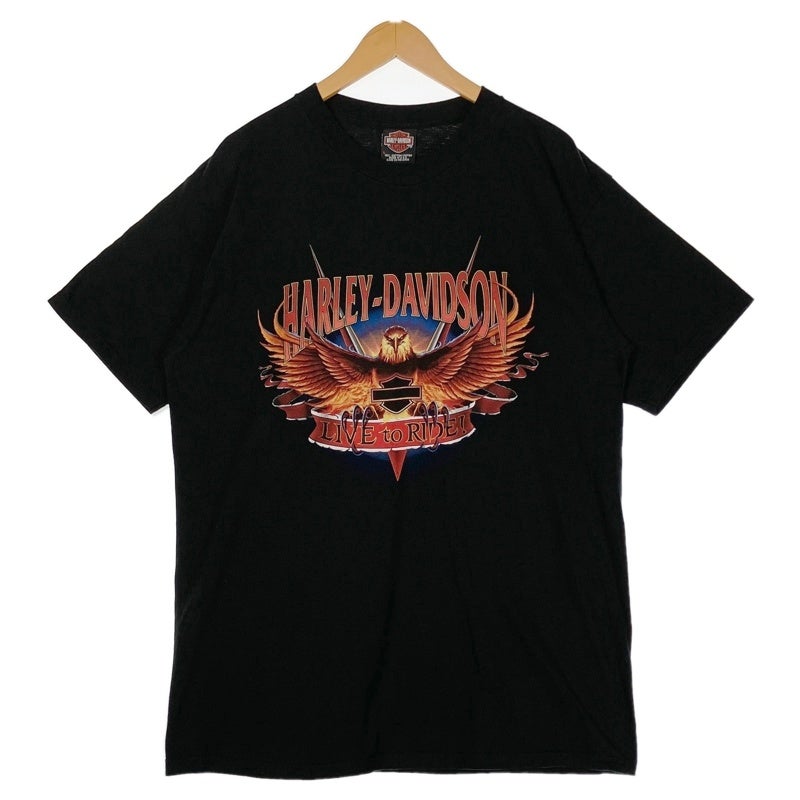 古着 USA製 HARLEY-DAVIDSON イーグルプリント Tシャツ | Flamingo 古着 USA製 HARLEY-DAVIDSON イーグルプリント Tシャツ | Flamingo