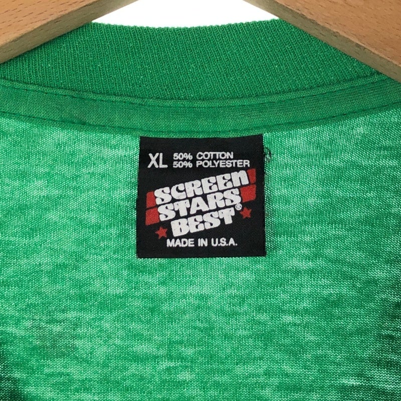 古着 90s USA製 SCREENSTARS シングルステッチ プリントTシャツ