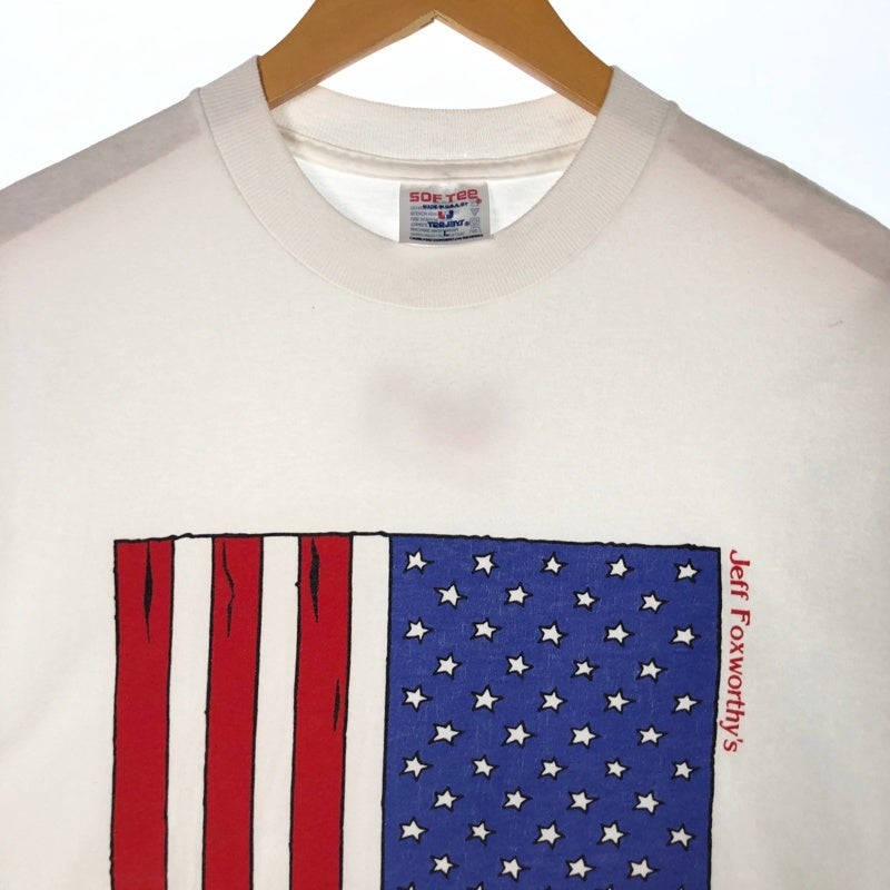 古着 90s USA製 ClubRed メッセージプリント Tシャツ | Flamingo