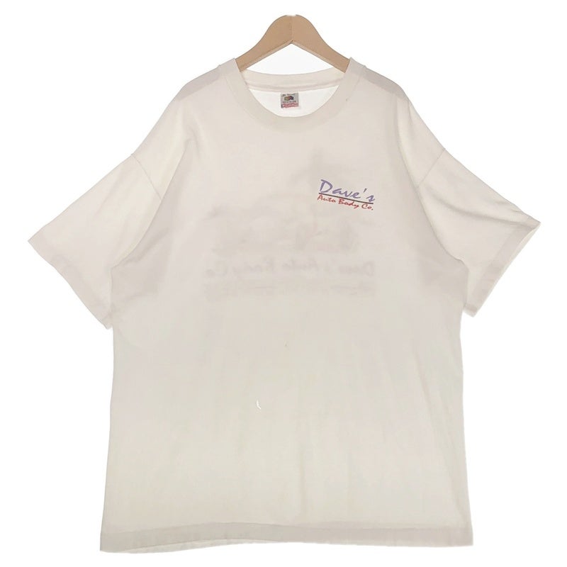 古着 90s USA製 Dave'sAutoBodyCo. 企業プリント Tシャツ | Flamingo