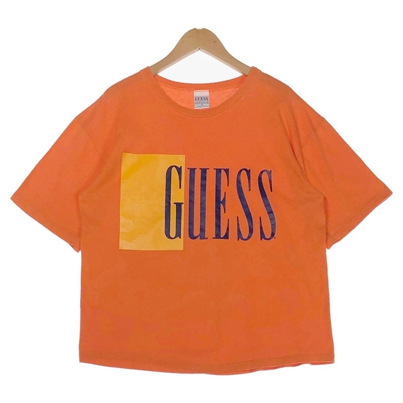 古着 90s USA製 GUESS デカロゴ プリントTシャツ | Flamingo Online