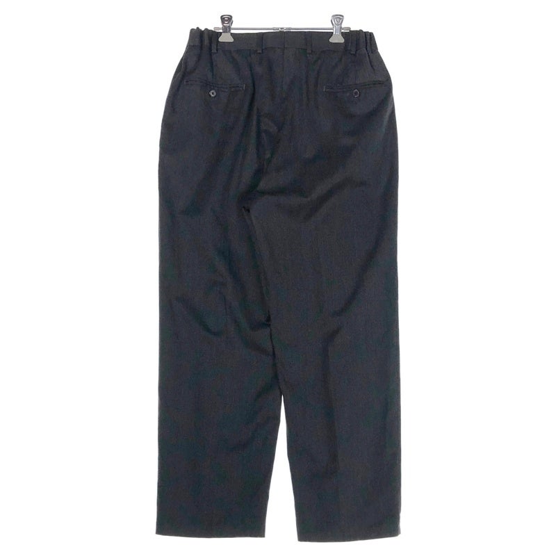 古着 JOSEPH&FEISS ブラック タック入り カスタム スラックス 古着 JOSEPH&FEISS ブラック タック入り カスタム スラックス
