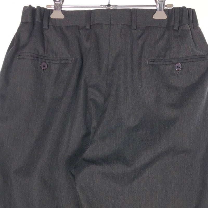 古着 JOSEPH&FEISS ブラック タック入り カスタム スラックス
