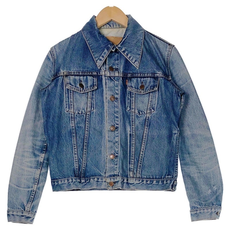 古着 80s Levi's 紺カン オレンジタブ デニムジャケット | Flamingo
