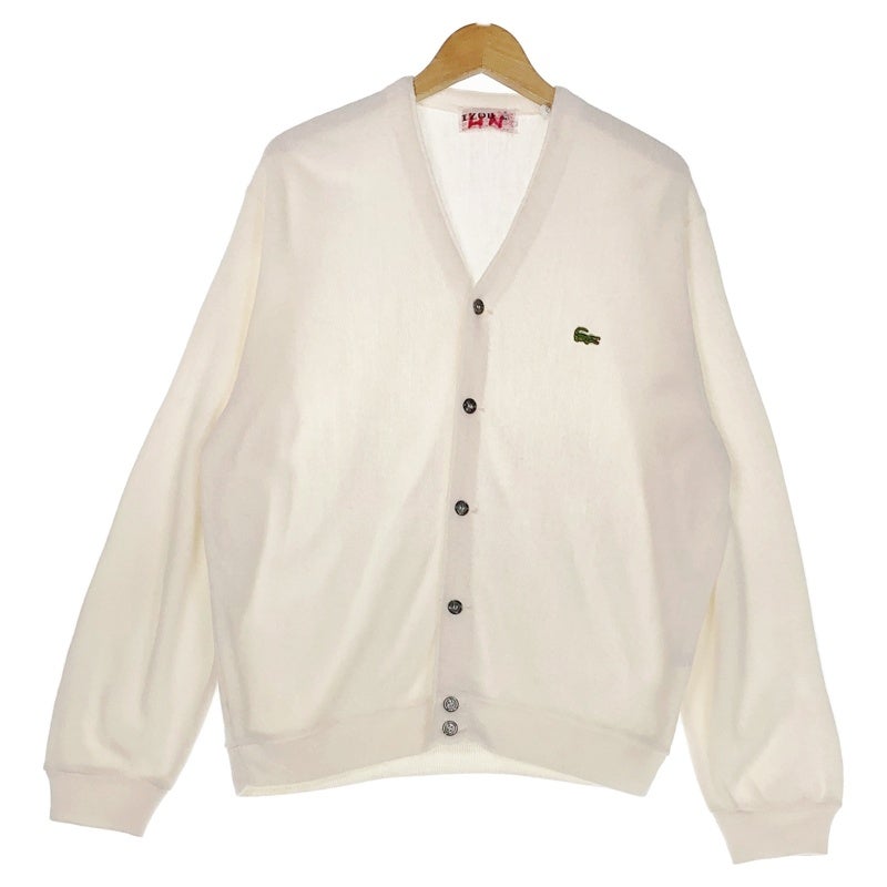 古着 IZOD ラコステロゴ スクールニット カーディガン | Flamingo