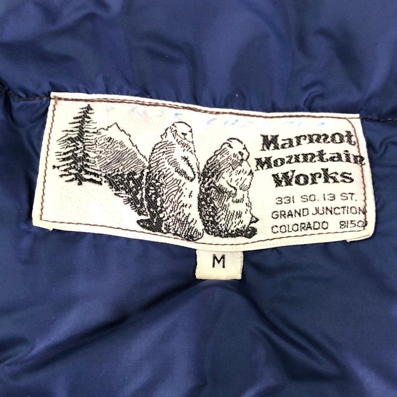 古着 80s Marmot Mountain Works バイカラー ダウンベスト | Flamingo