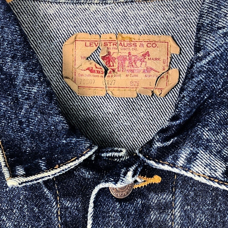 古着 88y Levi's 70507 ACIDWASH デニムジャケット | Flamingo Online