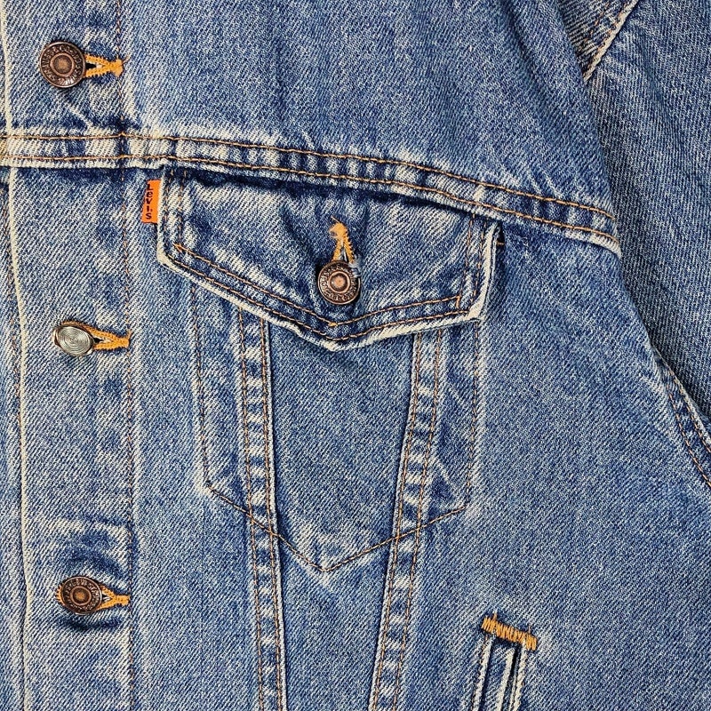 古着 Levi's 57507 オレンジタブ デニムジャケット | Flamingo Online