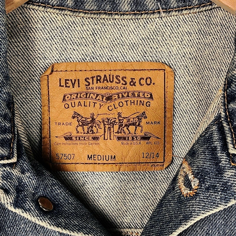 古着 Levi's 57507 オレンジタブ デニムジャケット | Flamingo Online